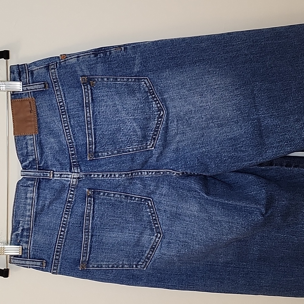 Madewell Jeans Wide-Leg Crop Gusset Edition Size 27 - Picture 13 of 16